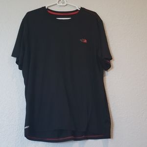 3/$20 The North Face Black Top with red stitching